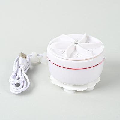 China Hotel Mini Washing Machine Portable Washing Machine USB Powered Removes Dirt Washer Clothing Cleaning Tool for sale