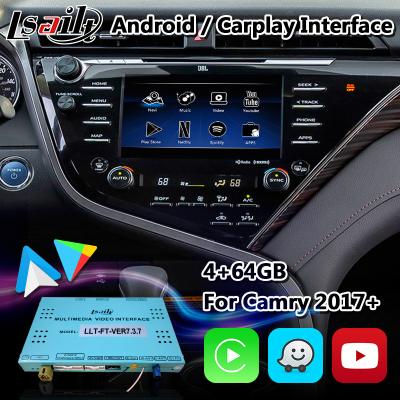 中国 Andorid Carplay カー ナビゲーション ボックス マルチメディア ビデオ インターフェイス トヨタ カムリ 富士通用 販売のため