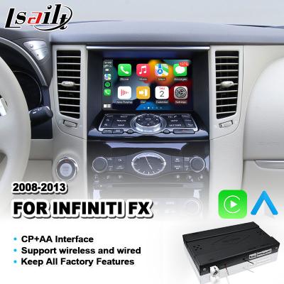 中国 Infiniti FX FX30dS FX35 FX37 FX50 2008-2013 年のための Lsailt ワイヤレス Android オート Carplay インターフェイス 販売のため