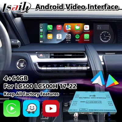 China van de de Navigatiedoos van 4G 64G GPS de Auto Videointerface van Android voor Lexus LC500 LC 500h 2017-2022 Te koop