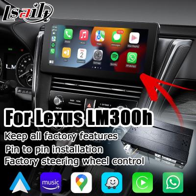 China Draadloze auto carplay van Android voor het schermprojectie van Lexus LM300h LM350 LM Te koop