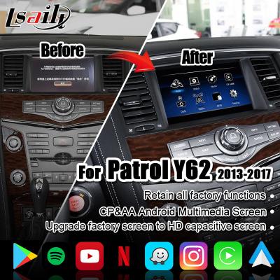 Chine Écran de multimédia de voiture de Lsailt pour la patrouille Nissan Armada avec CarPlay sans fil, YouTube, affichage de surclassement à vendre