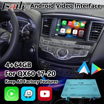 Κίνα Αρρενωπή διεπαφή Carplay ναυσιπλοΐας ΠΣΤ Lsailt για Infiniti QX60 2017-2020 προς πώληση