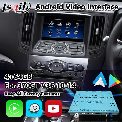 China Interfaz de Lsailt Android Carplay para el tipo SP 2010-2014 de Nissan Skyline 370GT V36 en venta