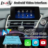 China De Interface van Lsailtandroid Carplay voor Lexus NX300 NX 300 2017-2021 Nieuwe Touchpad Te koop