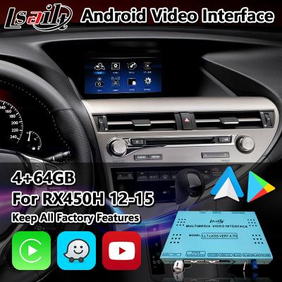 China Multimedia-Videoschnittstelle Lsailt Android für Lexus RX 450H 350 270 F tragen AL10 2012-2015 zur Schau zu verkaufen