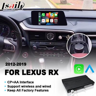 China Interface de Carplay sem fio para Lexus RX350L RX450L RX350 RX450h RX200t RX Knob Control 2016-2019 à venda