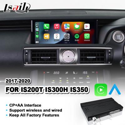 China Interface sem fio Android Auto Carplay Para Lexus IS200T IS300H IS350 F Sport IS 200T Controle de mouse 2017-2020 à venda