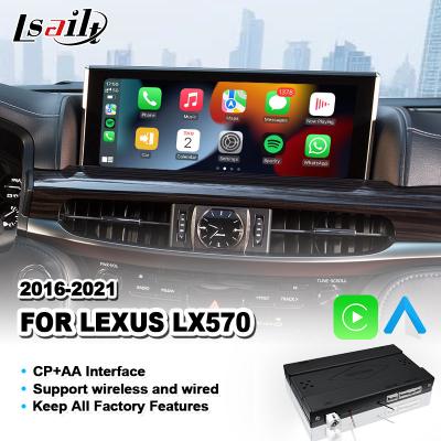 China Interface sem fio Android Auto Carplay para Lexus LX570 LX 570 LX450D 2016-2021 à venda