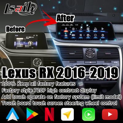 Chine Android 8+128GB Lsailt Lexus Android carplay Android auto Écran pour le RX350 RX450h RX300 Processeur 2.0Ghz à vendre