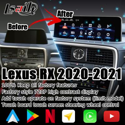 Chine HD 12,3 pouces mise à niveau de l'écran Android pour Lexus RX350 RX450h Lsailt Android Auto Carplay à vendre