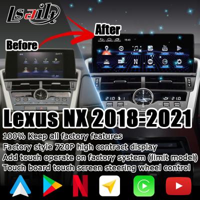 Chine NX300 NX300h Lexus Android grand écran 10,25 pouces mise à niveau Android Carplay à vendre