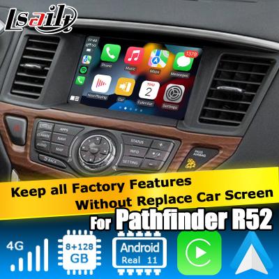 China Nissan Pathfinder Andorid 11 Carplay Android sistema de navegación automática navegación en línea Video reproducción en venta