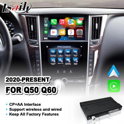 China Lsailt CP + AA OEM Integración Interfaz Carplay para el 2020-2023 Infiniti Q50 en venta