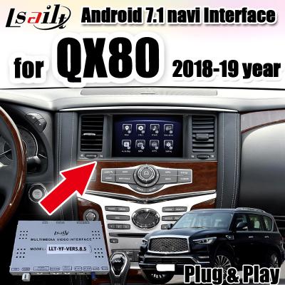 China Interfaz auto de la radio de coche del interfaz de Android por año infinito de QX80 2018-2019 con 3G RAM, 32G ROM, auto androide en venta