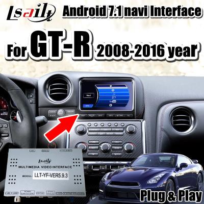 China Android-Selbstschnittstelle für GT-r 2008-2016 mit Navigationsanlage Androids 7,1, Radioapparat carplay durch Lsailt zu verkaufen