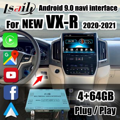 China 4+64GB CarPlay/Android-Selbstschnittstelle schlossen Waze, YouTube, Netflix für Land Cruiser 2020-2021 VX-R mit ein zu verkaufen