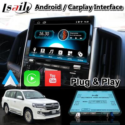 China Videoschnittstelle 4+64GB Android Carplay für Note 3 des Toyota Land Cruiser-LC200 LC-GT GXR 2018-2021 zu verkaufen