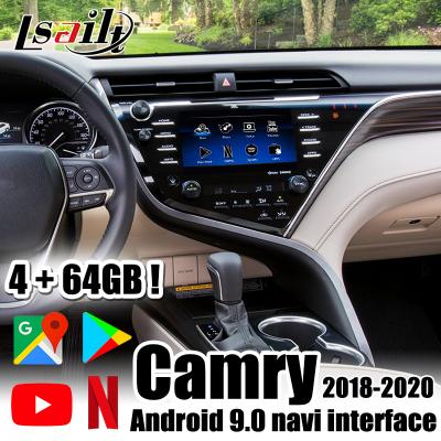 中国 4GB PX6のアンドロイド9.0のトヨタCamry 2018-2021サポートNetflix、YouTube、CarPlay、Googleの演劇のための人間の特徴をもつ車インターフェイス 販売のため