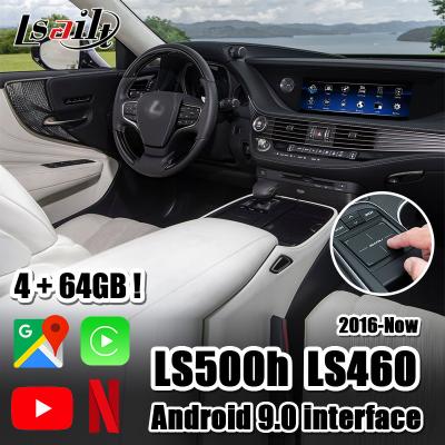 China Lsailt Android 9.0 Video interface box for Lexus ES LS GS RX LX 2013-21with CarPlay, Android Auto LS600 LS460 for sale