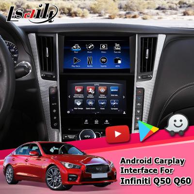 China Videointerface Android 9,0 van de Infinitiq50 Q60 Android de carplay Navigatie pastei Te koop