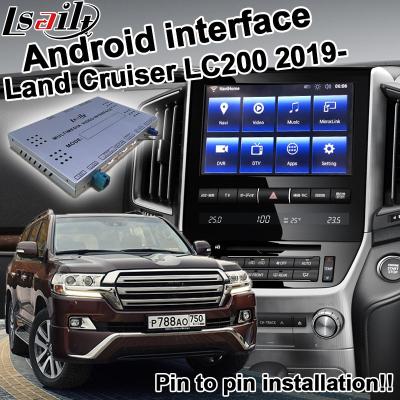 Cina Bene durevole automatico di Carplay Android di aggiornamento dell'interfaccia dell'automobile del Toyota Land Cruiser LC200 video in vendita