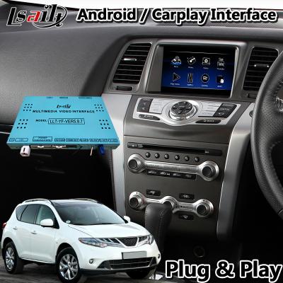 China Interfaz de vídeo Multimedia para coche Lsailt 4 + 64GB Auto Android Carplay para Nissan Murano Z51 en venta