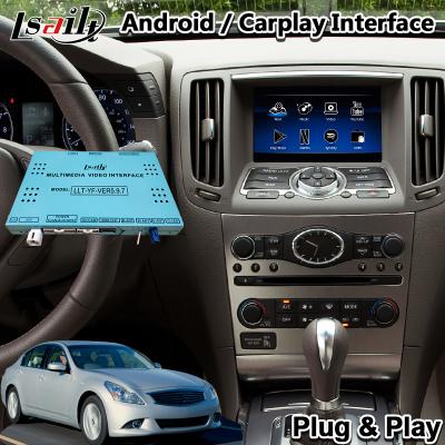 Κίνα Διεπαφή βίντεο πολυμέσων Lsailt Android Carplay για Infiniti G25 G35 G37 προς πώληση