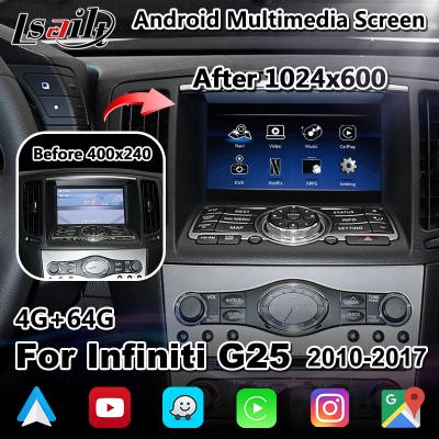 China Lsailt 7-Zoll-Auto-Multimedia-Display Carplay-Bildschirm für Infiniti G25 Q40 Q60 zu verkaufen