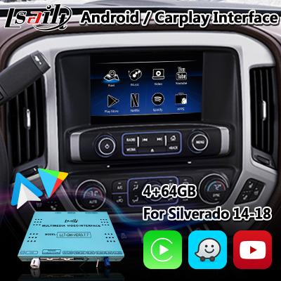 Κίνα 4+64GB αρρενωπή διεπαφή πολυμέσων Carplay για Chevrolet Silverado Camaro με το αρρενωπό αυτοκίνητο προς πώληση