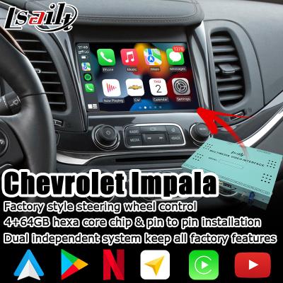 Κίνα 4+64GB Chevrolet Impala αρρενωπή ναυσιπλοΐας σύνδεση καθρεφτών κιβωτίων carplay αρρενωπή αυτόματη πραγματική - χρονική ναυσιπλοΐα προς πώληση