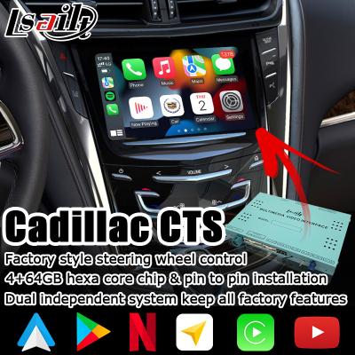 China Wireless carplay android auto Android 9.0 navigation box for Cadillac CTS video interface box for sale