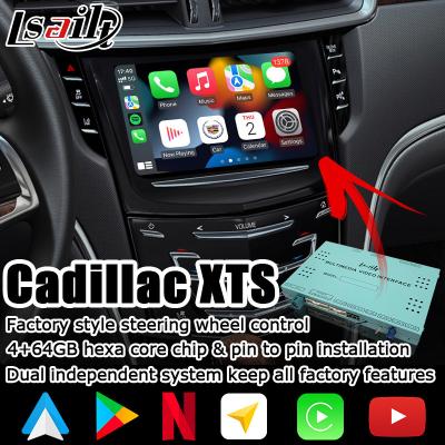 China Multimedia Carplay Android auto navigation box video interface for Cadillac XTS video for sale