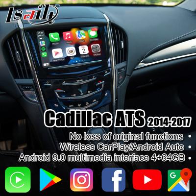 China Multimedia-Videoschnittstelle für STICHWORT Cadillac Druckluftanlassers XTS SRX mit YouTube, NetFlix, Waze mit drahtlosem CarPlay zu verkaufen