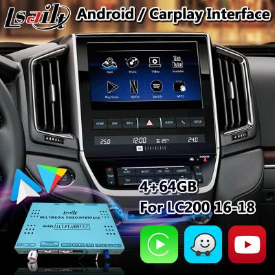 Cina Video interfaccia Carplay senza fili di Lsailt Android per il Toyota Land Cruiser 2017 LC200 VXR in vendita