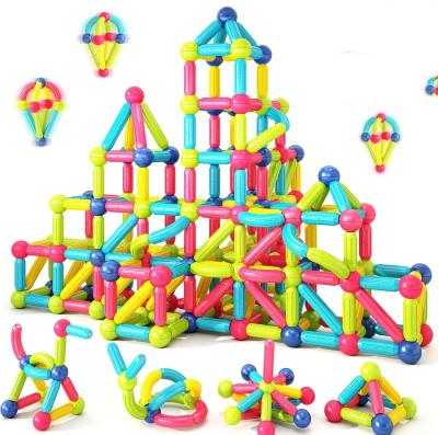 Cina 100PCS Magnetic Balls And Rods Set STEM giocattoli per bambini bambini piccoli in vendita