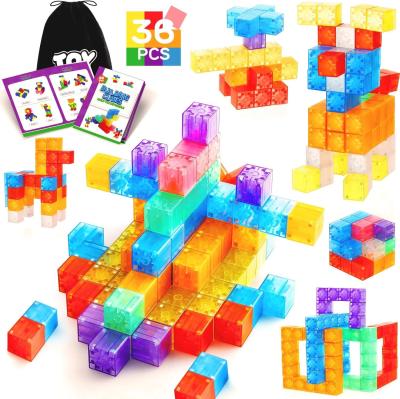 Cina 36PCS Neodimio Magnetico Blocchi di Costruzione Giocattoli Per Bambini 4-8 Anni in vendita