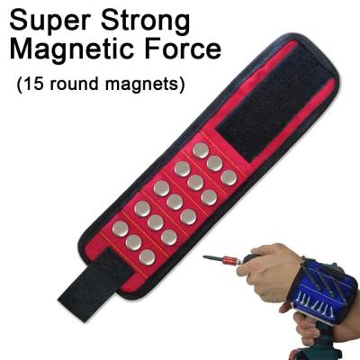 China Portable Magnet Wristband Tool Kit Strong Magnet Wristband Tool Strap mit Teleskop Pickup Tool Holzbearbeitung Werkzeuge Reparatur Zubehör zu verkaufen