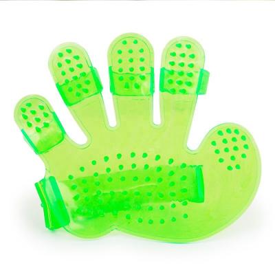 China Best Viable Selling Plastic Bath Grooming Pet Brush Cleaning Mitt for sale