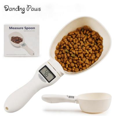 China Sustainable Pet Accessories Feeding Dog Food Spoon Pet Feeding Weighing Spoon In Stock for sale