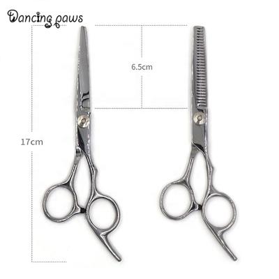 China Sustainable Hot Selling 6 Inch Pet Professional Curved Dog Grooming Scissors for sale