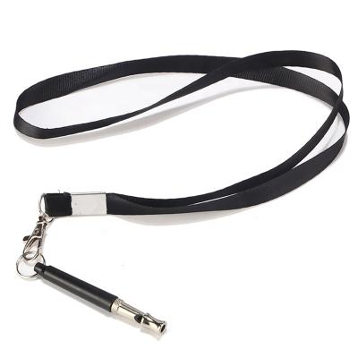 China Sustainable Pet Training Supplies Ultrasonic Dog Groove Dog Whistle Rope for sale