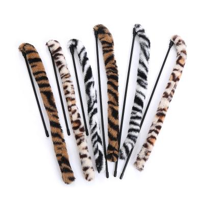 China Viable Pet Supplies Animal Tail Cat Stick Creative New Funny Funny Interactive Cat Stick Simulation Product New for sale