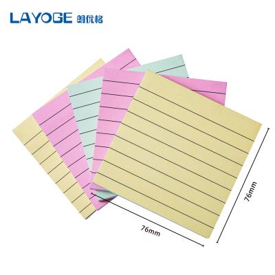 China Hot Selling Self Adhesive Sticky Note Pad Sticky Note and Note Pad for Office and School for sale