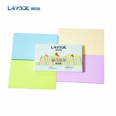 China Self-adhesive Memo Pad Stationery Notes Sticker Message Pad Memo Pad 100sheets Self-adhesive Sticky Note Stationery Paper for sale