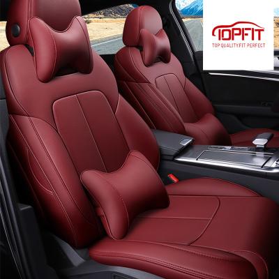 China Universal Car Fashion Car Seat Cover Custom Luxury Version High Quality Leather Waterproof/Dustproof/Non-Slip/Easy Clean Seat Cover for sale