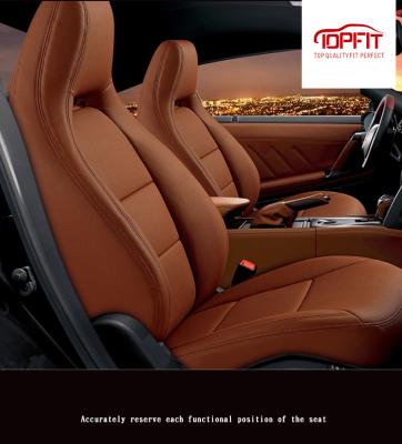 China Luxury car protective seat cover universal waterproof/dustproof/anti-slip/easy clean car leather seat covers with competitive price for sale