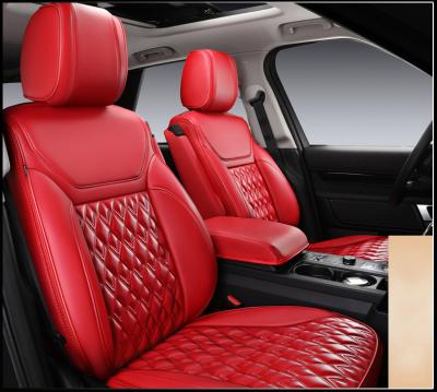 China Luxury Leather Embroidery Diamond Design Car Seat Cover Waterproof Full Set Hot Sales Waterproof/Dustproof/Non-Slip/Easy to Clean for sale