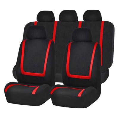 China Wholesale Custom Auto Accessory Durable Dustproof/Non-Slip/Easy To Clean Protector Embossed Universal Cloth Car Seat Cover for sale