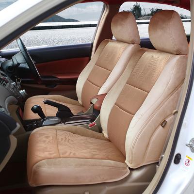 China Top Quality Factory Supply Full Set Universal Car Seat Cover Custom Logo Velvet Dustproof/Non-Slip/Easy Clean for sale